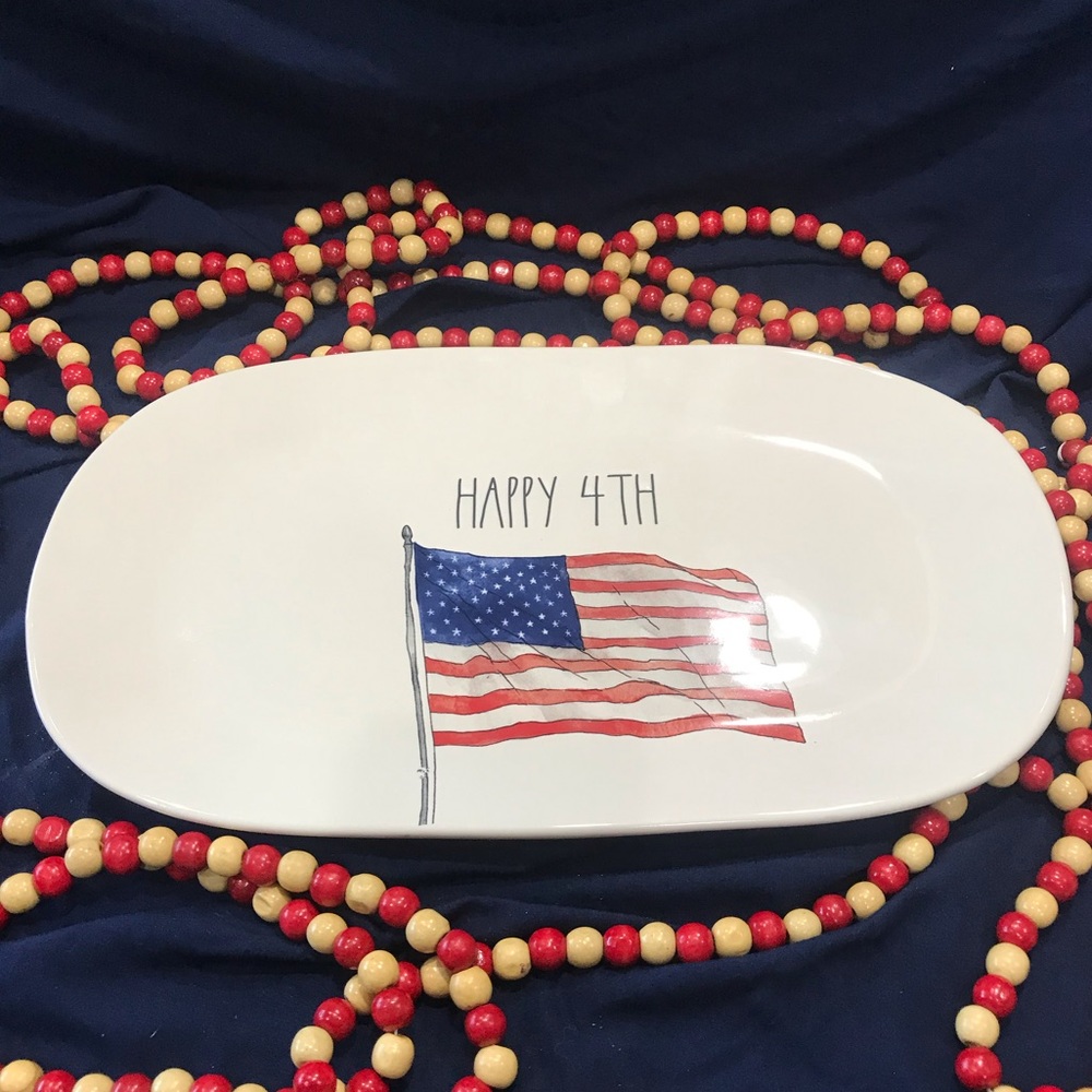 RAE DUNN | “4TH OF JULY” Platter - Picture 2 of 2